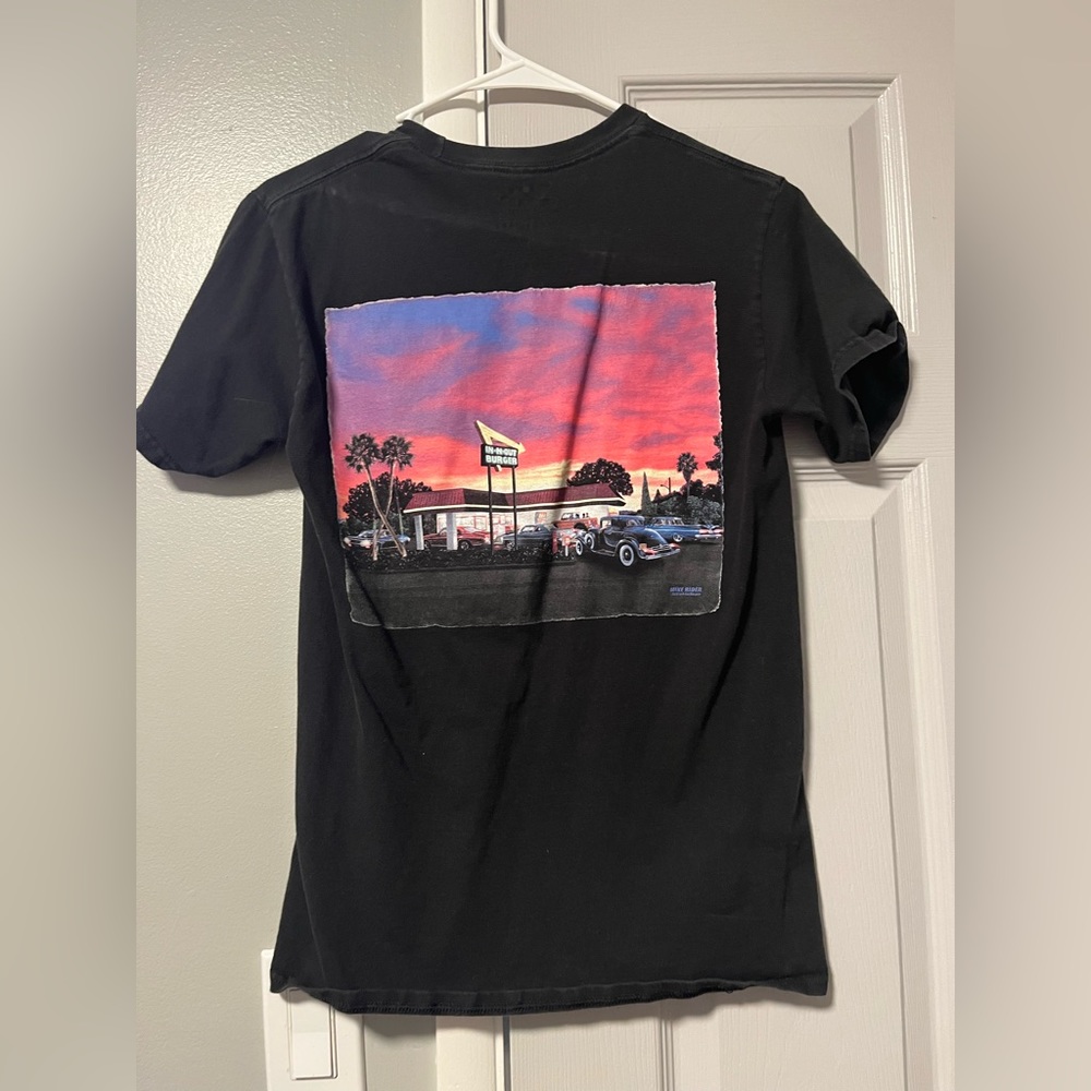 black in n out tee shirt